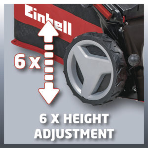 Einhell GE-PM 53 VS HW B&S Expert - nastavení výšky